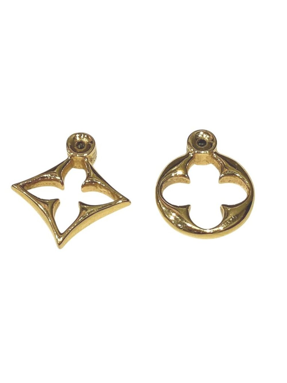 Louis Vuitton Earrings LV Flower Glam Alloy - Picture 4 of 9